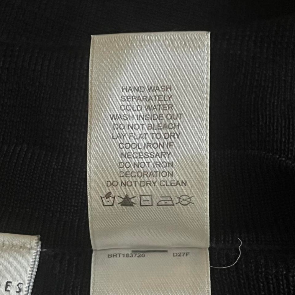 Vintage Emma James Black Beaded Silk Blend Knit Top - Picture 8 of 8